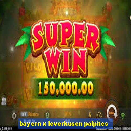 bayern x leverkusen palpites